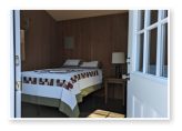 interior of one of our cabins