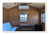 interior of one of our cabins